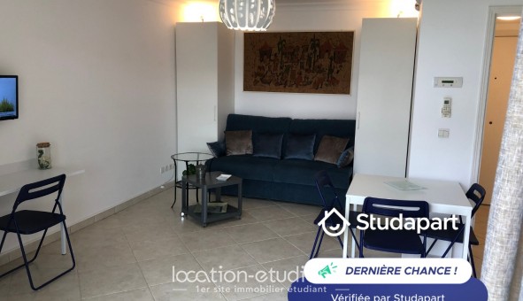Logement �tudiant Studio &agrave; Antibes (06160)