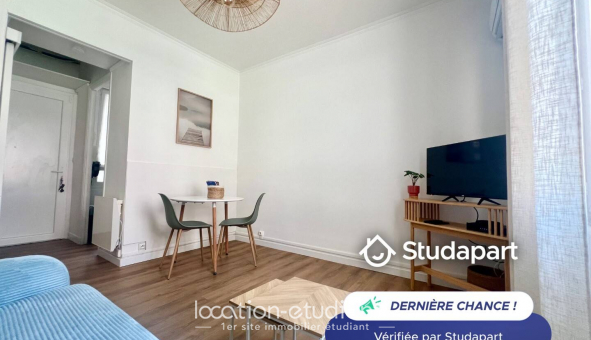 Logement �tudiant Studio &agrave; Antibes (06160)