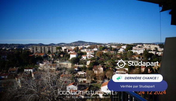 Logement �tudiant Studio &agrave; Antibes (06160)