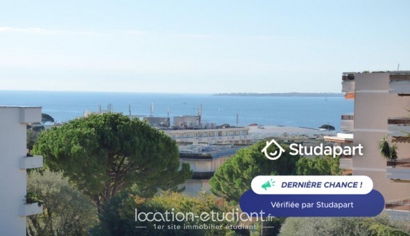 Logement �tudiant Studio &agrave; Antibes (06160)
