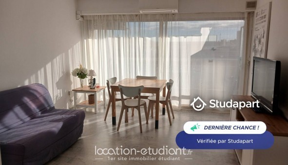 Logement �tudiant Studio &agrave; Antibes (06160)