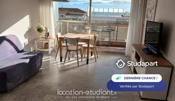 Logement �tudiant Studio &agrave; Antibes (06160)