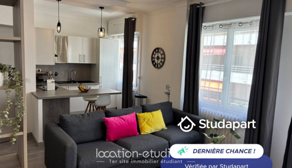 Logement �tudiant Studio &agrave; Antibes (06160)