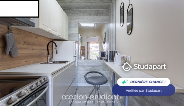 Logement �tudiant Studio &agrave; Antibes (06160)