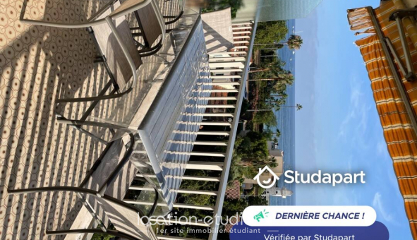 Logement �tudiant Studio &agrave; Antibes (06160)