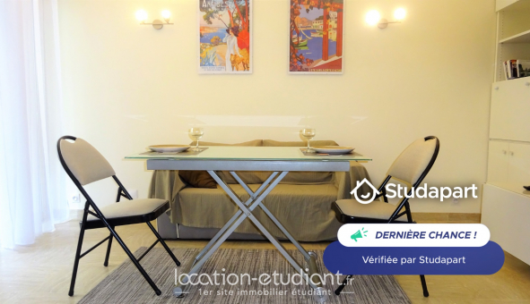 Logement �tudiant Studio &agrave; Antibes (06160)