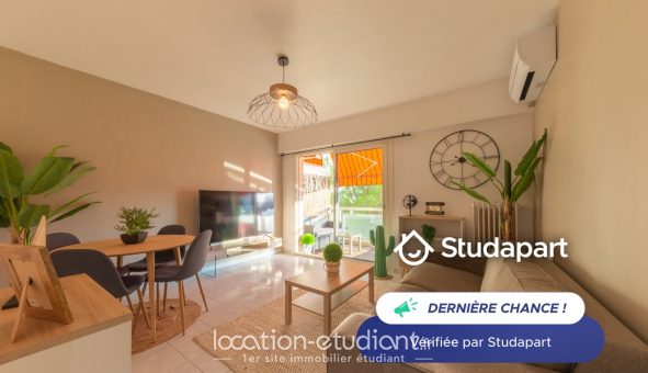 Logement �tudiant Studio &agrave; Antibes (06160)