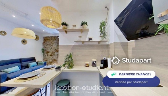 Logement �tudiant Studio &agrave; Antibes (06160)