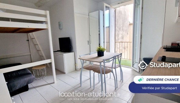 Logement �tudiant Studio &agrave; Antibes (06160)