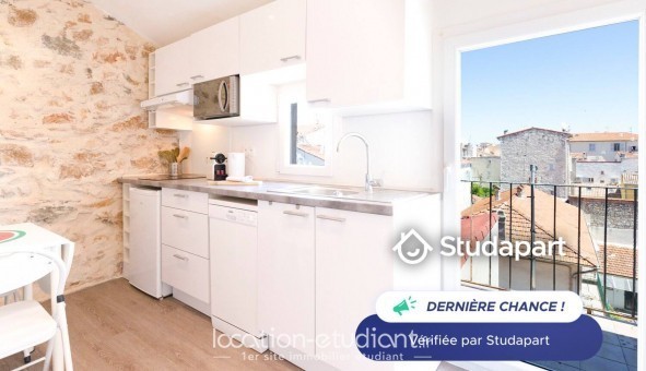 Logement �tudiant Studio &agrave; Antibes (06160)
