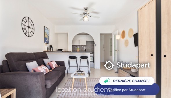 Logement �tudiant Studio &agrave; Antibes (06160)