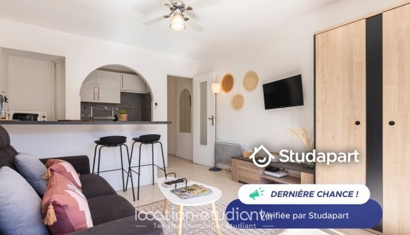 Logement �tudiant Studio &agrave; Antibes (06160)