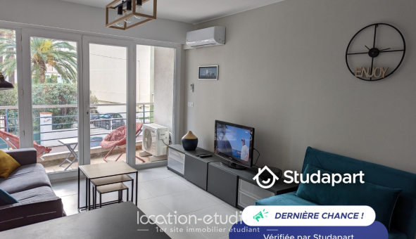 Logement �tudiant Studio &agrave; Antibes (06160)
