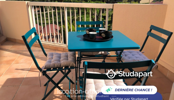 Logement �tudiant Studio &agrave; Antibes (06160)
