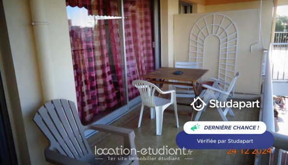 Logement �tudiant Studio &agrave; Antibes (06160)