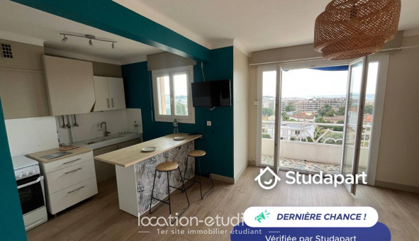 Logement �tudiant Location Studio Meubl&eacute; Antibes (06160)