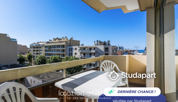 Logement �tudiant Studio &agrave; Antibes (06160)