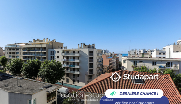 Logement �tudiant Studio &agrave; Antibes (06160)