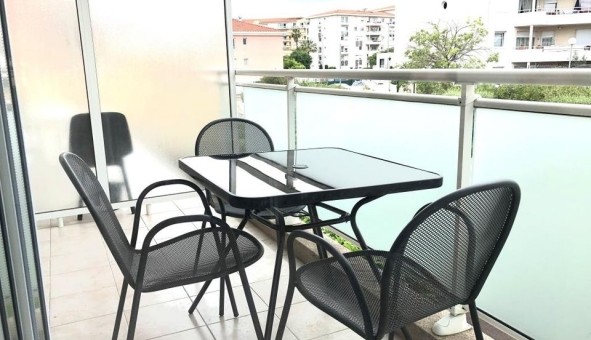 Logement �tudiant Studio &agrave; Antibes (06160)