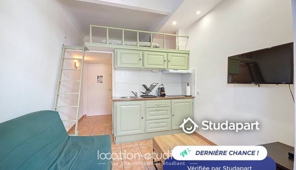 Logement �tudiant Studio &agrave; Antibes (06160)