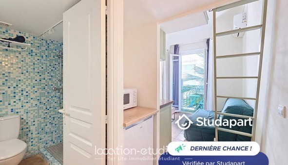 Logement �tudiant Studio &agrave; Antibes (06160)