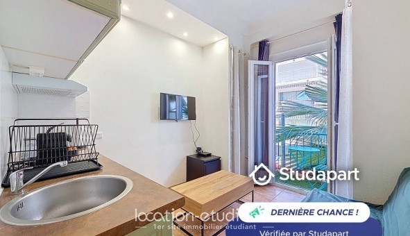 Logement �tudiant Studio &agrave; Antibes (06160)