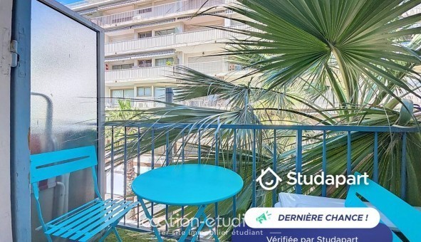 Logement �tudiant Studio &agrave; Antibes (06160)