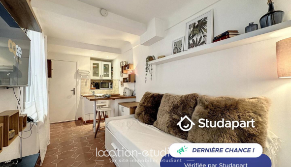 Logement �tudiant Studio &agrave; Antibes (06160)