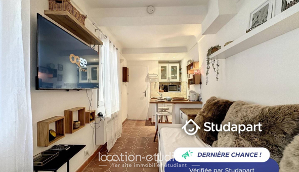Logement �tudiant Studio &agrave; Antibes (06160)