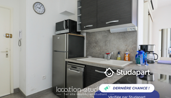 Logement �tudiant Studio &agrave; Antibes (06160)