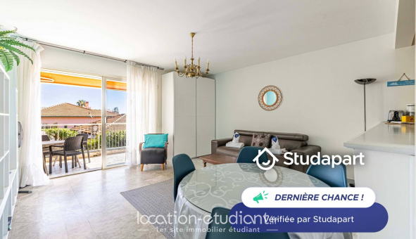 Logement �tudiant Studio &agrave; Antibes (06160)