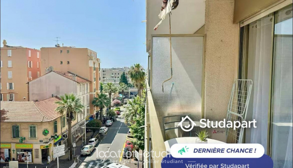 Logement �tudiant Location Studio Meubl&eacute; Antibes (06160)