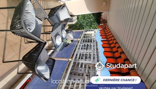 Logement �tudiant Studio &agrave; Antibes (06160)