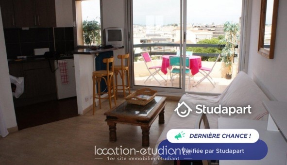 Logement �tudiant Studio &agrave; Antibes (06160)