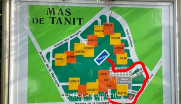 Logement �tudiant Studio &agrave; Antibes (06160)