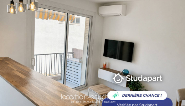 Logement �tudiant Studio &agrave; Antibes (06160)