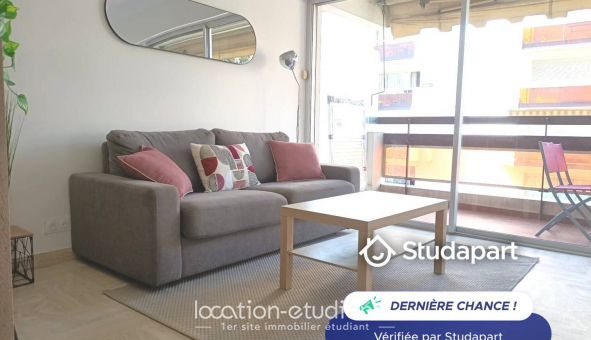 Logement �tudiant Studio &agrave; Antibes (06160)