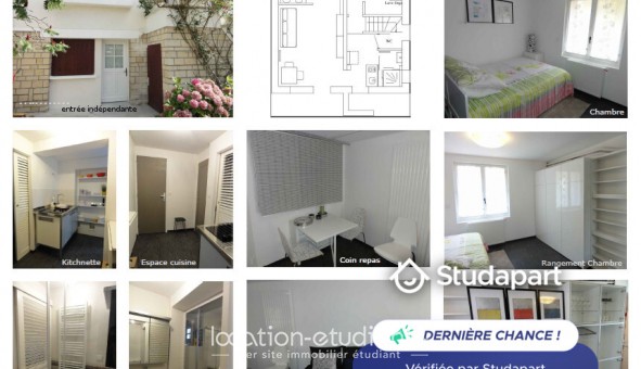 Logement tudiant Studio à Antony (92160)