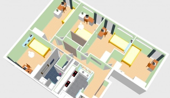 Logement �tudiant Studio &agrave; Antony (92160)