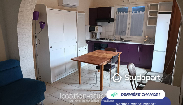 Logement tudiant Location Studio Meublé Aramon (30390)