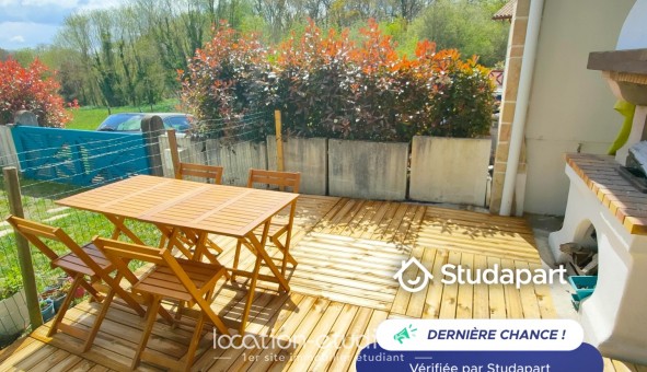 Logement tudiant Studio à Arbonne (64210)