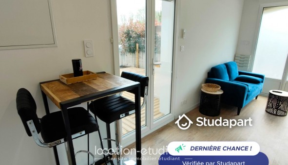 Logement tudiant Studio à Arbonne (64210)