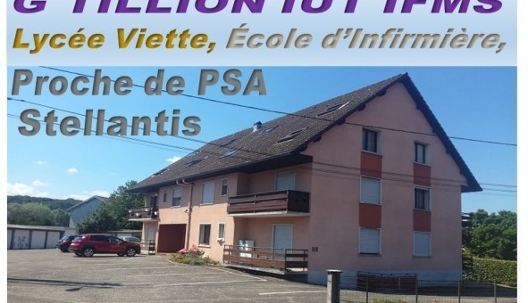 Logement tudiant Studio à Arbouans (25400)