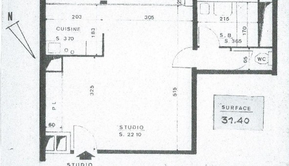Logement tudiant Studio à Arcueil (94110)