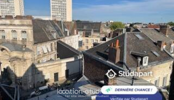 Logement tudiant Studio à Arras (62000)