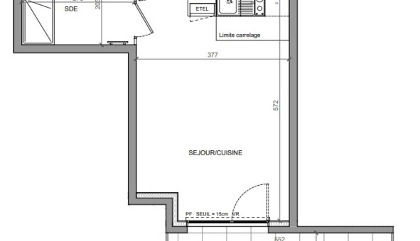 Logement tudiant Studio à Asnires sur Seine (92600)