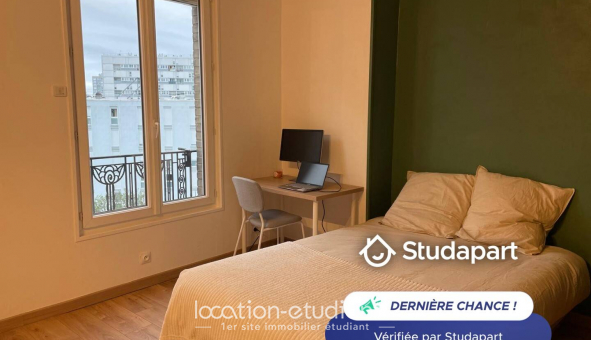 Logement tudiant Studio à Asnires sur Seine (92600)