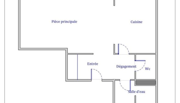 Logement �tudiant Studio &agrave; Asni�res sur Seine (92600)