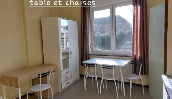 Logement tudiant Studio à Assevent (59600)