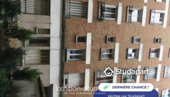Logement tudiant Studio à Aubervilliers (93300)